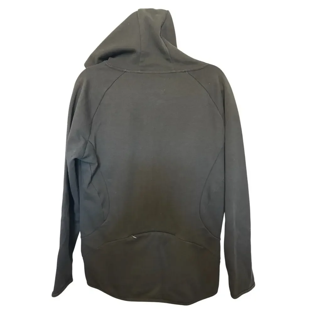 Gymshark Black Zip Up Hoodie Jacket Women’s Large Athletic Fit